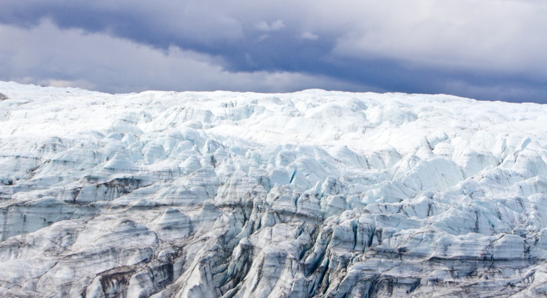 Photo of Greenland's Ice sheet by Joshua Brown, University of Vermont