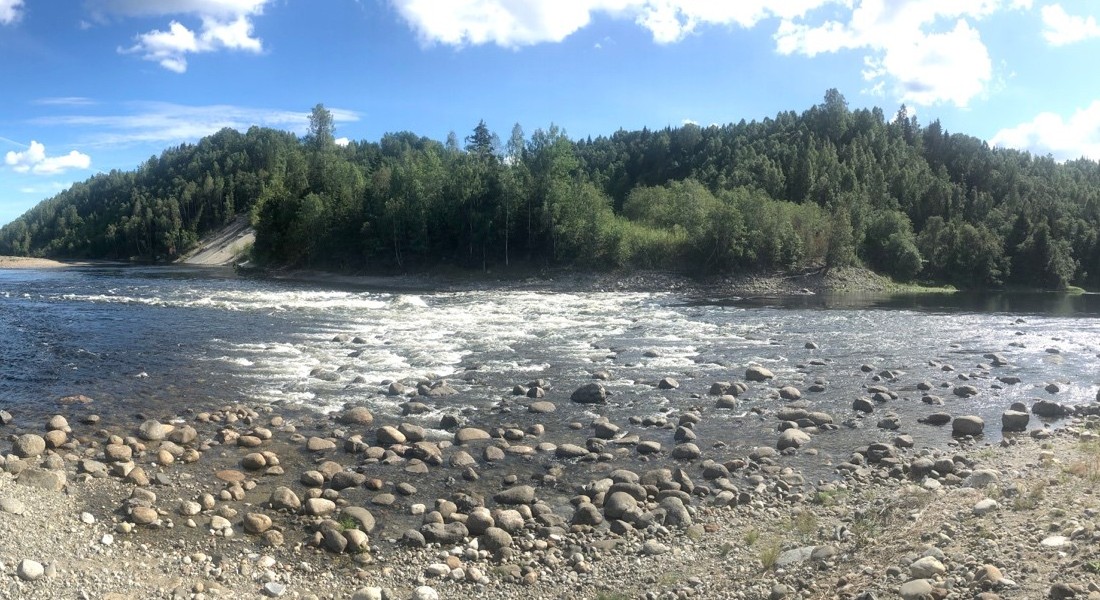 Finnish riverbed